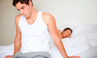nedostatok potencie s prostatitídou
