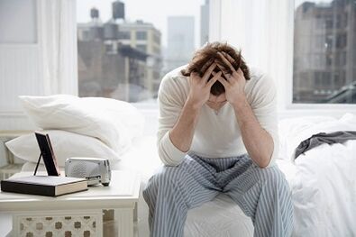 nevoľnosť a bolesť hlavy s prostatitídou